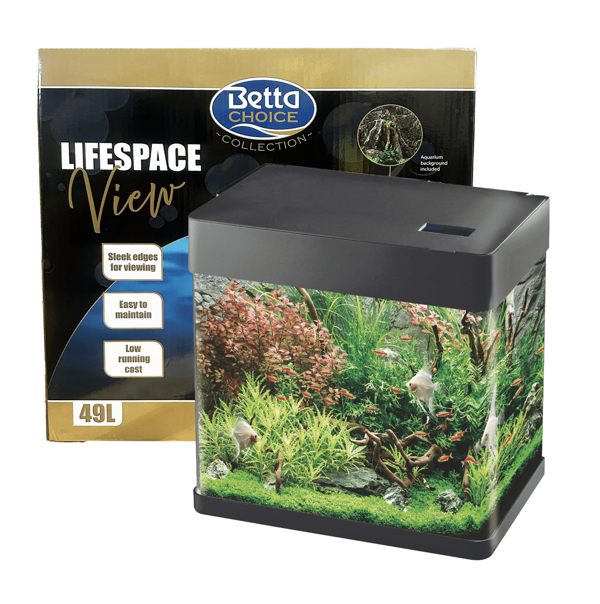 Betta Choice Lifespace View 49L Aquarium