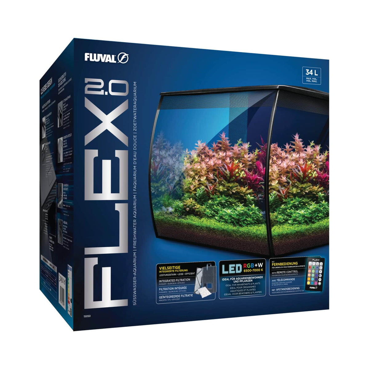 Fluval Flex 2.0 Aquarium Kits - 34 / 57L