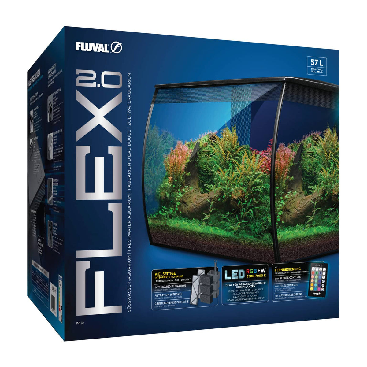 Fluval Flex 2.0 Aquarium Kits - 34 / 57L