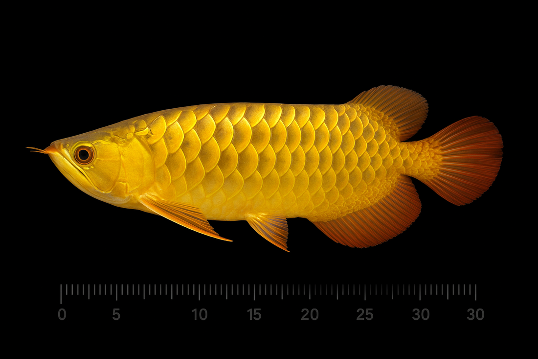 ULTRA BLUE BASE GOLDEN AROWANA - PREMIUM
