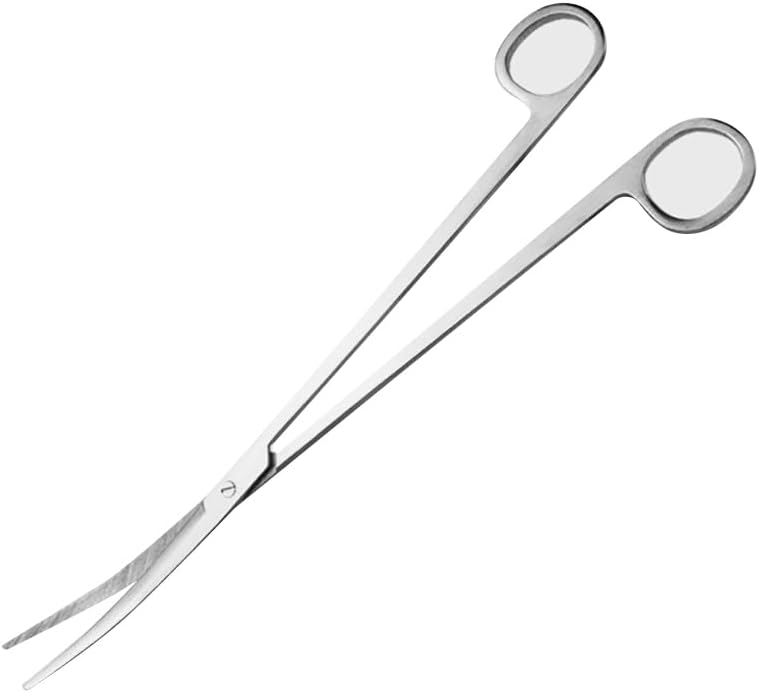 STAINLESS STEEL CURVED AQUASCAPING SCISSORS