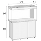 Juwel Rio 300/350 SBX Cabinet