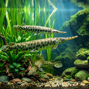 SPOTTED ALLIGATOR GAR | Lepisosteus oculatus
