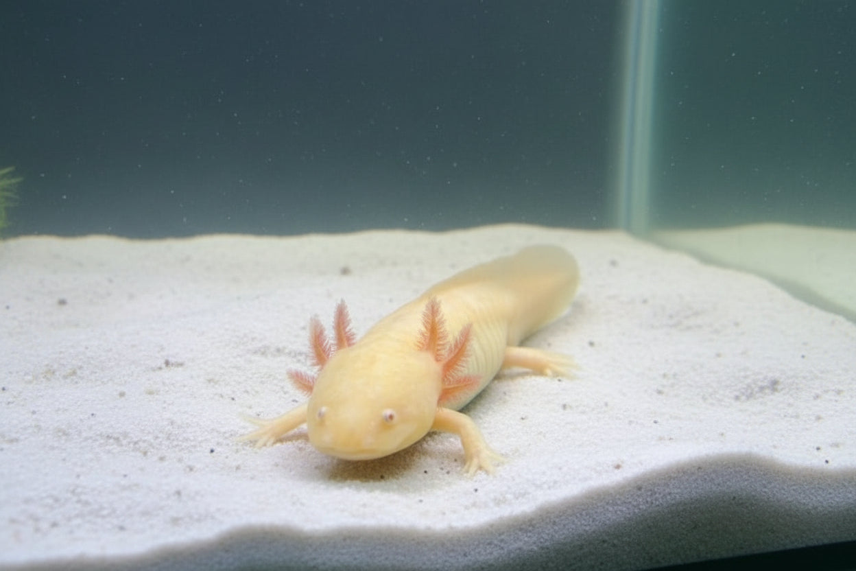 Golden Albino Axolotl